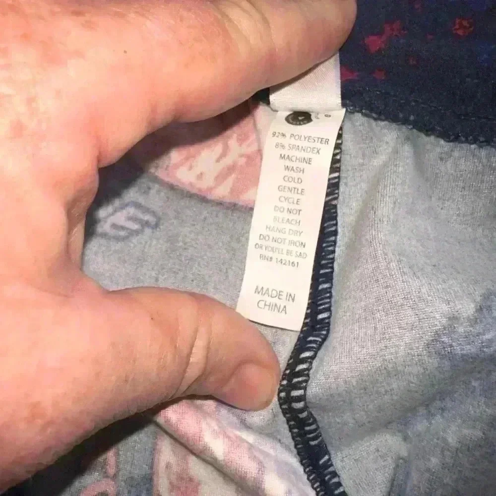 Lularoe Plus size TC2 Navy blue Americana leggings. NWOT. Freedom..world& stars - Picture 5 of 7